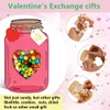 50 Pack Mason Jar Valentines Day Cards, Funny Valentine Gifts