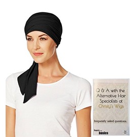 Bundle - 2 Items: Manta Long Scarf by Christine Headwear (Item #1), Christy's Wigs Q & A Booklet (Item #2)