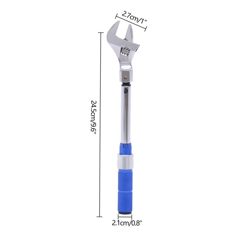 Giciashop Adjustable Torque Wrenches 5-25NM Open End Torque Wrench with