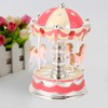 Novelty LED Merry GO Round Music Box Carousel Musical Box