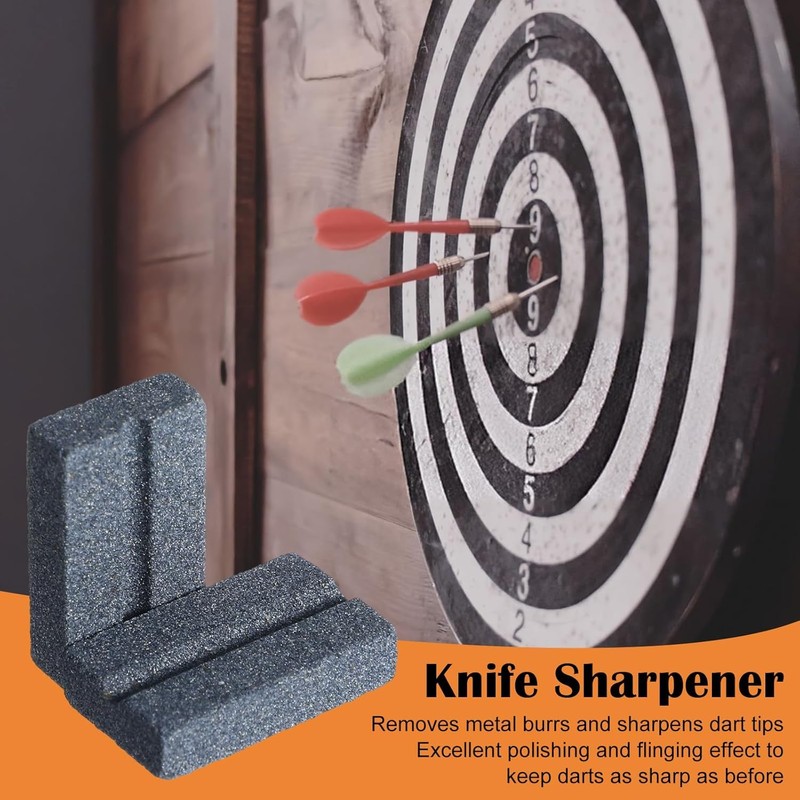 4 Pack Dart Sharpener V-Sharp Stone Darts Sharpener Tool for