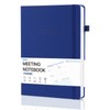 WEMATE Meeting Notebook for Work, Work Planner Notebook with Action