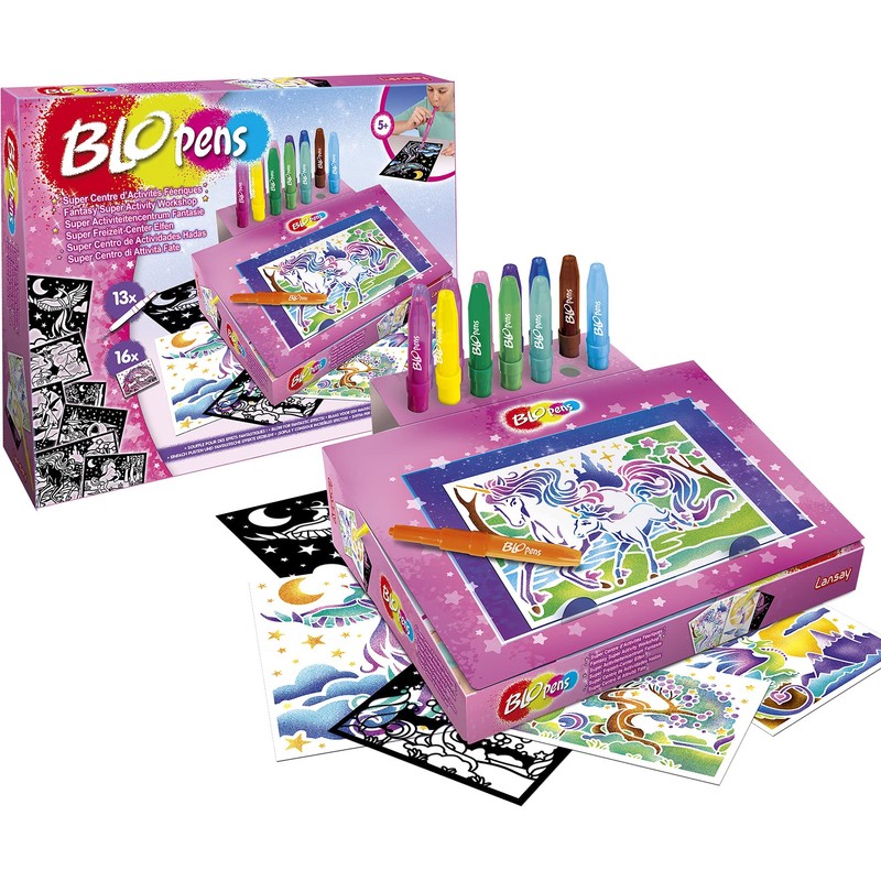 Lansay Blopens - Super Leisure Centre Elves - Drawings and