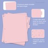 Framendino, Pink 3 Ring Binder Dividers with 8 Tabs, Plastic