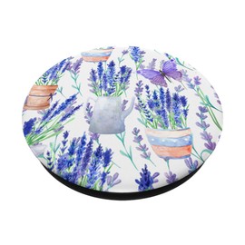 Watercolor Lavender Herb Pretty Floral Essential Oil