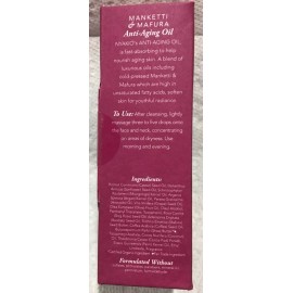 RESTORE Nyakio Manketti & Mafura Anti-Aging Oil All Skin Types Restore 1 fl oz