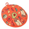 Tortilla Warmer Pouch 11.8 Inch Insulated Microwaveable Fabric Tortilla Keeper