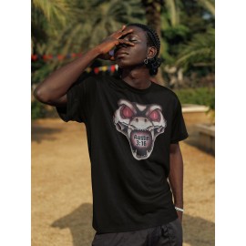 EWS Stone Cold Steve Austin Don't Trust Anybody Rattlesnake Mens T-shirt - L