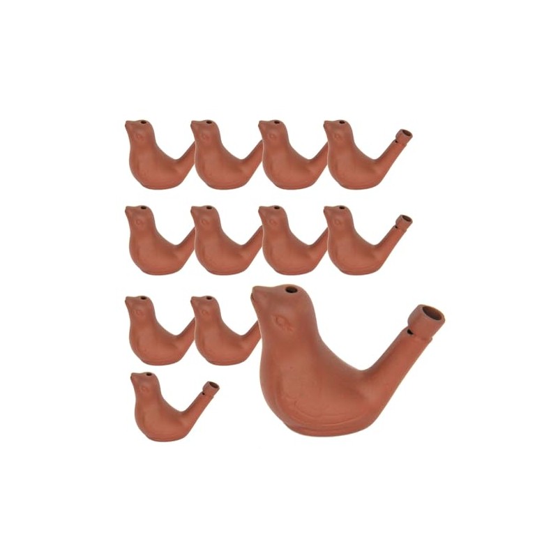 Sol Expert Bird Water Pipe Set of 12 Tone Brown