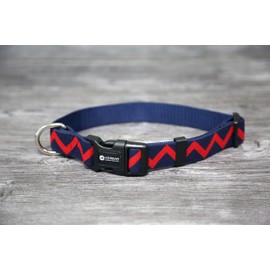 [DB] Dog Collar, Nylon Collar, Dog Training Collar, Adjustable, Small, Medium, Large Dogs, Pet Collar (Rainbow Series 5, S)