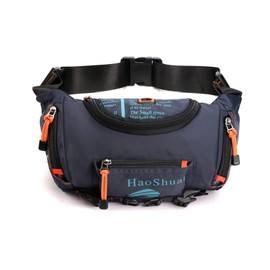 FANDARE Casual Chest Bag Sling Bag Outdoor Sports Bum Bag Shoulder Bag Men's Large Capacity Crossover Bag Shoulder Bag for School Hiking Cycling Mountaineering Travel Nylon Dark Blue, darkblue