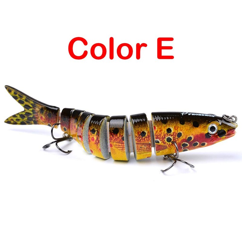 CHSEEO 1PC Multi-jointed Fishing Lure Hard Bait Fishing Hooks Multi-segments
