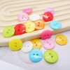 1000 PCS Round Mixed Button 15mm Resin Sewing Buttons 2
