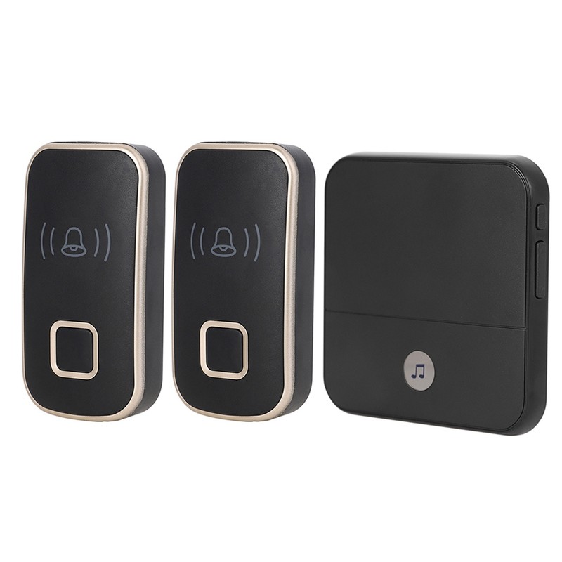 110db Wireless Chime Bell 300M Remote Doorbell Elderly Deaf Caller