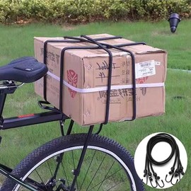 Bicycle Strap, Bicycle, Motorcycle Cargo Strap, Hand Cart Elastic Rope, Secure Strap 1.2M / 자전거끈 자전거 오토바이짐끈 핸드카트 탄성로프 고정끈 1.2M