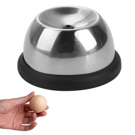 Eipicker Eierstecher Aus Edelstahl, Eierpiekser Eiertrenner mit Sichere Nadel und Basis, für Rohe Eier, Verhindert das Zerbrechen der Eierschale während des Kochens, Einfache Handhabung und Reinigung