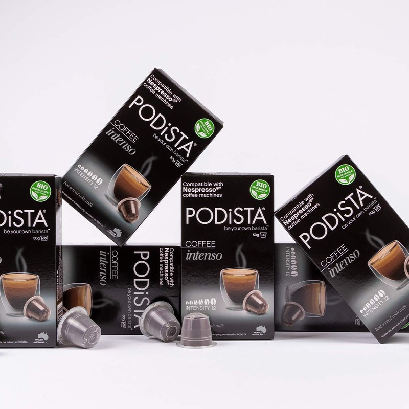 Nespresso Compatible Intenso Coffee Pod Intensity 12/10 Australian Roasted &