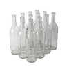 FastRack - 750ml Clear Wine Bottles (Pack of 12) |