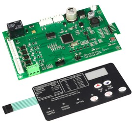 42002-0007S 461105 Control Board Kit with 472610Z Switch Pad Compatible with Pentair Mastertemp 400 300 250 200, Replacement Part for Mastertemp Sta-Rite Max-E-Therm NA and LP Series Pool/Spa Heater