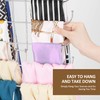 ZEDODIER Scarf Organizer Scarf Hanger for Closet, 2 Pack Rotatable