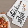 Qeheb Jack Russell Terrier Kitchen Towels, Every Meal You Make