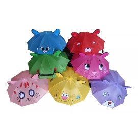daso 3 Mini Sombrilla Para Niñas, Niños De Animalitos
