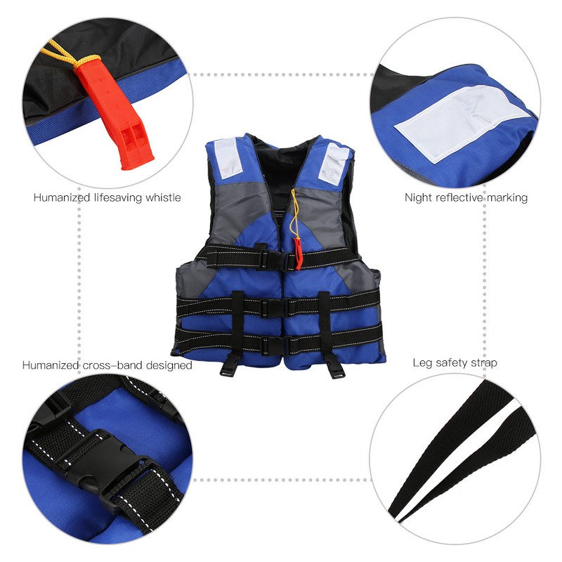Professional Adult Life Jacket Vest Safety Protection for Swimming Snorkeling