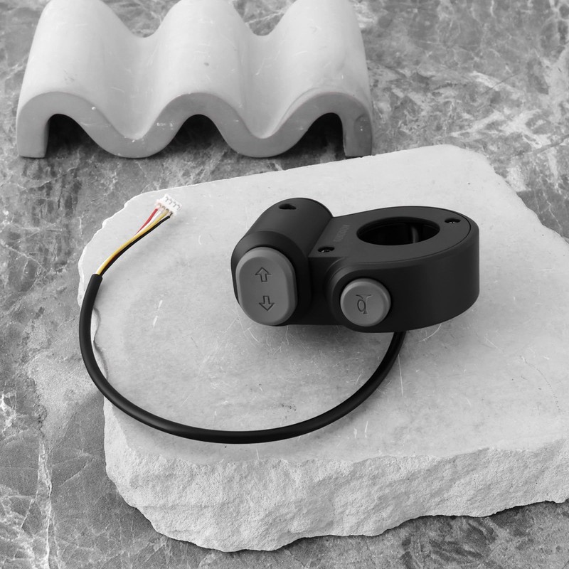 ECSiNG 22mm Elektro-Scooter Horn Bell Indicator Switch Compatible with Ninebot