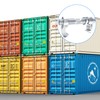 ZUIWAN 4 Pcs Heavy Duty 260 mm Galvanized Shipping Container
