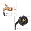 1 lb. Propane Tank Refill Adapter with 3FT Hose –