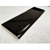 Black 2x6 in Ceramic Tile Bullnose Trim Edge 2 x