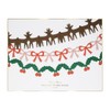 Meri Meri Tissue Paper Classic Christmas Garlands (Pack of 3),