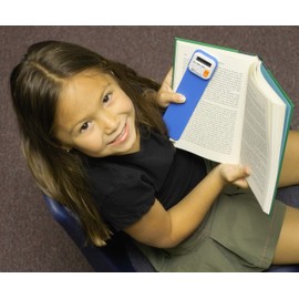 Mark-My-Time Bright Aqua Digital Bookmark and Reading Timer