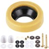 Toilet Wax Ring Replacement Kit, Wax Ring for Toilet Base