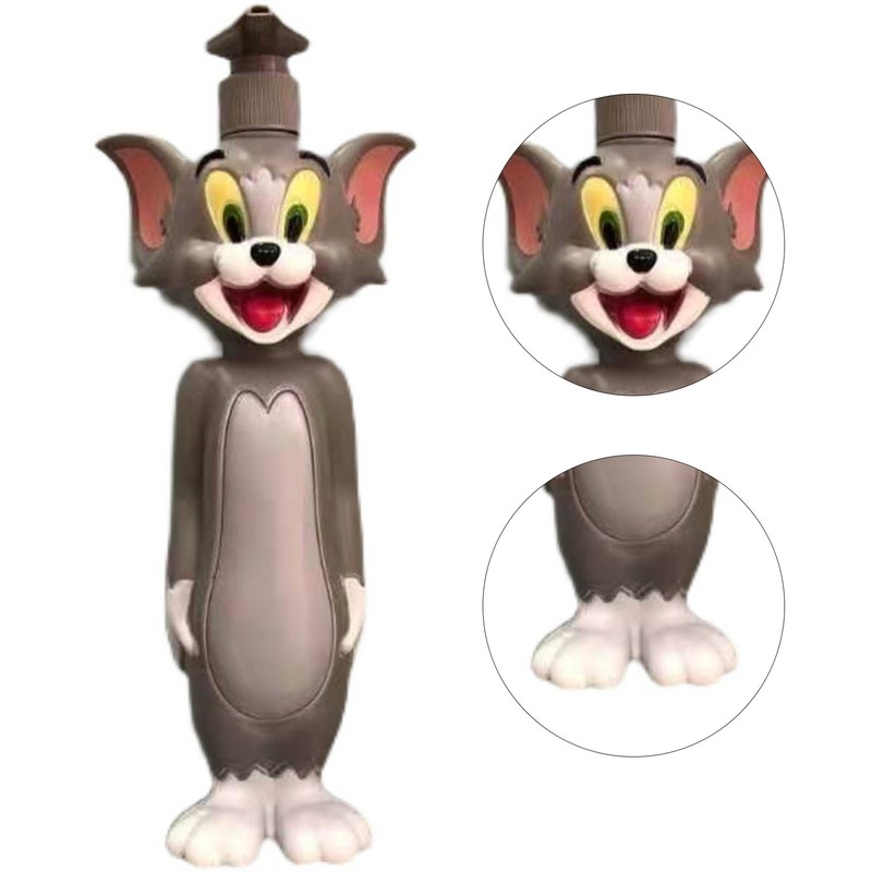 Cartoon Empty Bottle Toy Pressure Reduction Versatile Press Bottle Toy