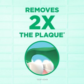 GUM Professional Clean Floss Picks - Extra Strong Shred-Resistant Floss, Easy Grip Handle - Dental Flossers for Adults - Fresh Mint Flavor, 40 Count