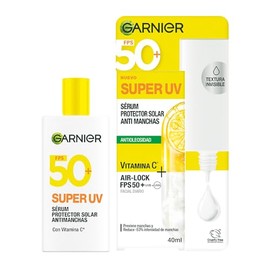 Garnier Protector Solar Facial FPS50 Super UV Fluido Invisible Vitamina C