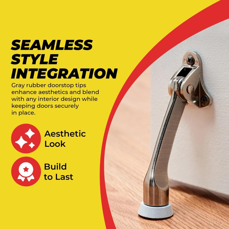 Qualihome Replacement Rubber Tip for Kickdown / Drop Down Door