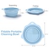 Foldable Silicone Makeup Brush Cleaner Bowl - Etercycle Portable Cleaning