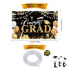 Aaskuu Aaskuu Graduation Banner 2025 Black and Gold - 72.8x43.3