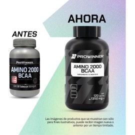 Amino 2000 Bcaa (120 Tabs) Prowinner Sabor Sin sabor