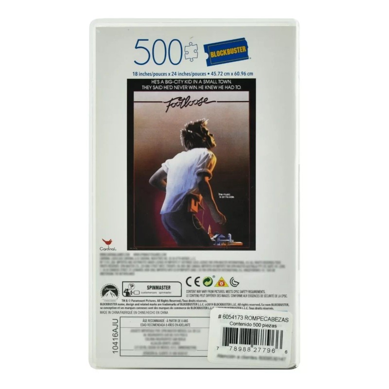 Cardinal Blockbuster Rompecabezas Footloose 500 Piezas Cardinal