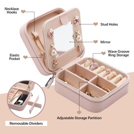 CEASQVAA Mother of The Groom Gifts Jewelry Box, Mother of The Groom Gifts From Bride, Mother's Day Gift for Mother In Law, Thank You For Raising The Man I've Always Prayed For Jewelry Case