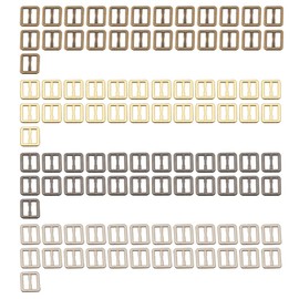 Ruiwaer 100PCS 6mm Metal Button DIY Patchwork Buckle Handmade Craft Accessories Sewing Mini Buckles for Doll Clothes Shoes Bags Belt
