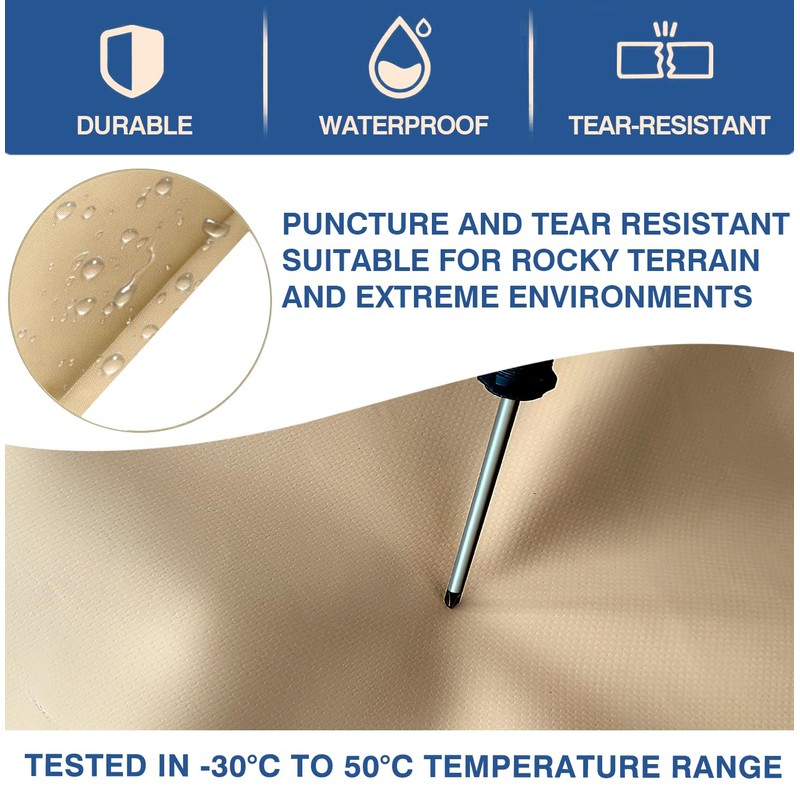 60 Gallon Water Tank, Collapsible Water Storage Bladder, Portable Water