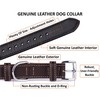 TORRUNA Soft Leather Dog Collar | Dog Collars for Small,
