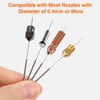 FEUNLEM 0.4mm 3D Printer Nozzle Cleaning Kit - 60PCS Stainless