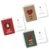 easykart labels 120 Christmas Holiday Greeting Cards, 5.75" x 4.25"
