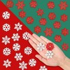LadyRosian Christmas Snowflake Decorations 4 Pack White Standing Wooden Snowflakes