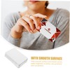 DOITOOL 100Pcs Metal Business Card Blanks Thick Engraved Sublimation Cards